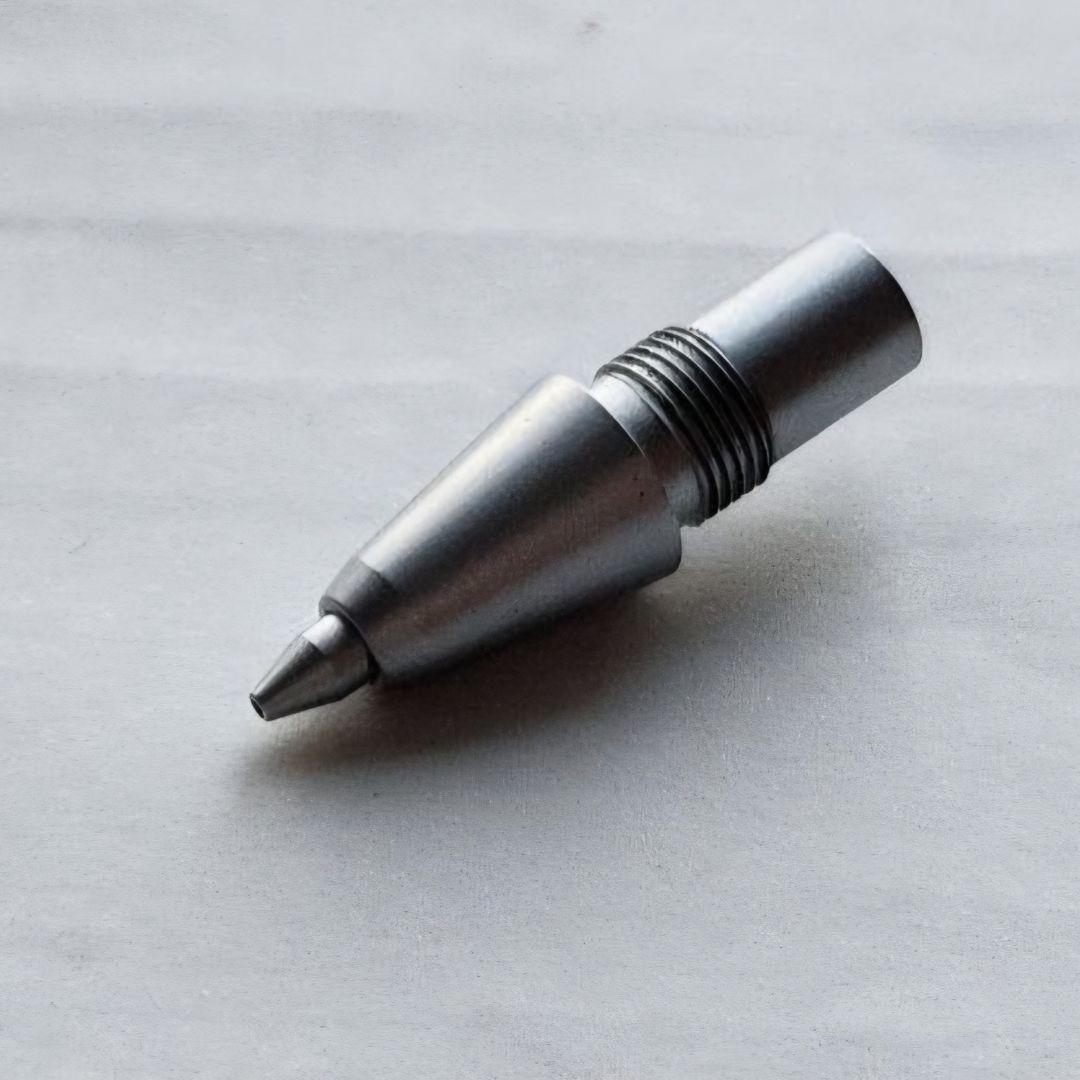 最安値】野原工芸 旧型 固定式口金 シャーペン 艶消しシルバー 廃番 廃盤