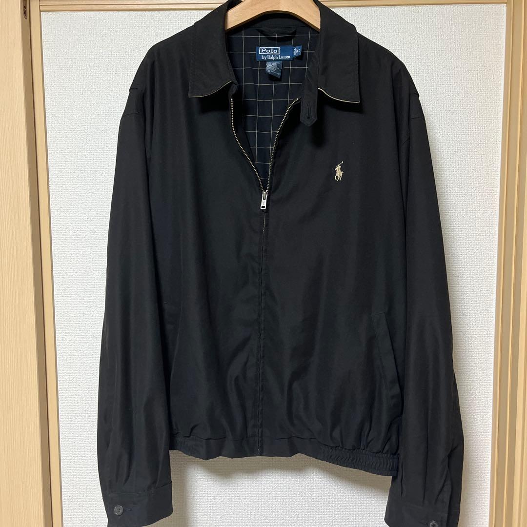 90s Ralph Lauren スイングトップ XL ピーチスキン
