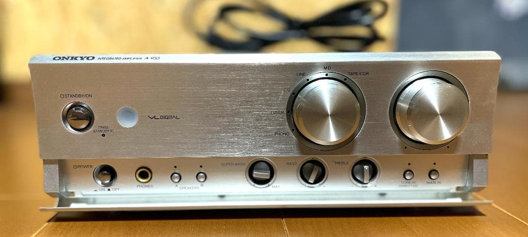 オンキョー インテグレーテッドアンプA-933(取説付) ジャンク