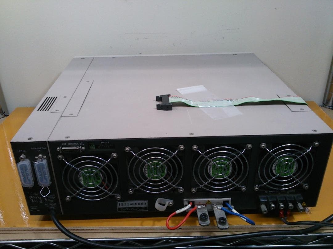 動作確認済 直流安定化電源 ズーム電源 高砂 EX-1500H2 240V25Aの通販