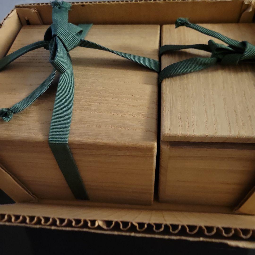 宮川香雲茶道具セット 3組松葉柄茶碗振り出し茶巾筒