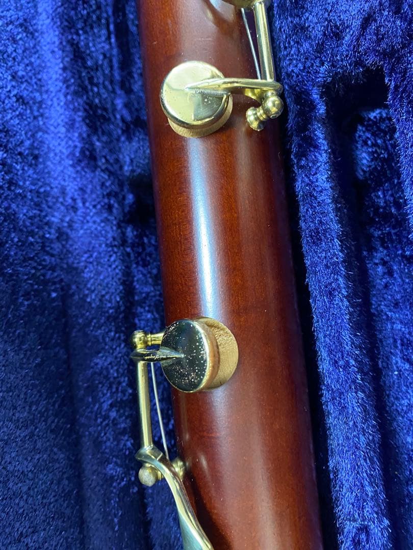 YAMAHA 木製バスリコーダー 専用ソフトケース付き