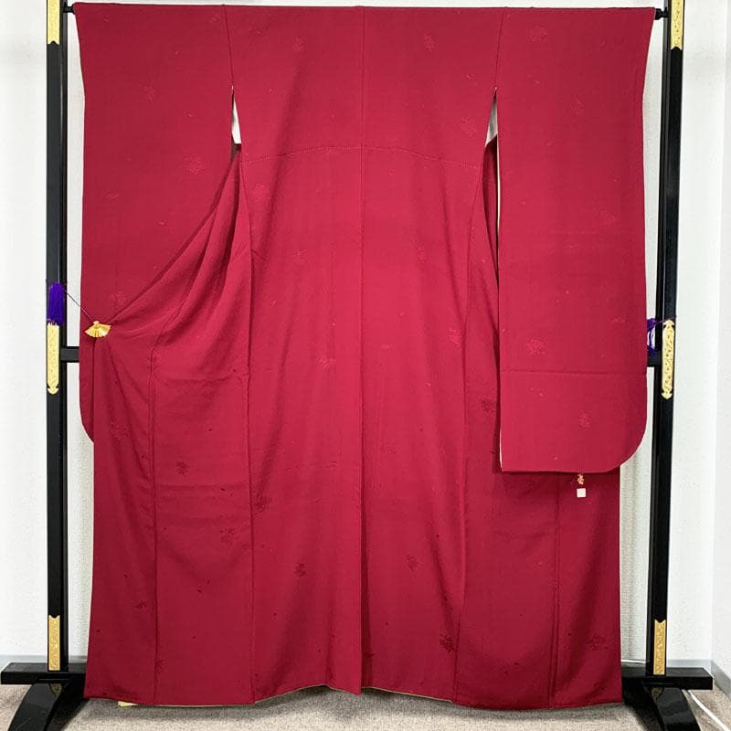 507z38☆山本寛斎 色無地振袖 比翼 嘘つき袖 重ね衿☆美品 - メルカリ