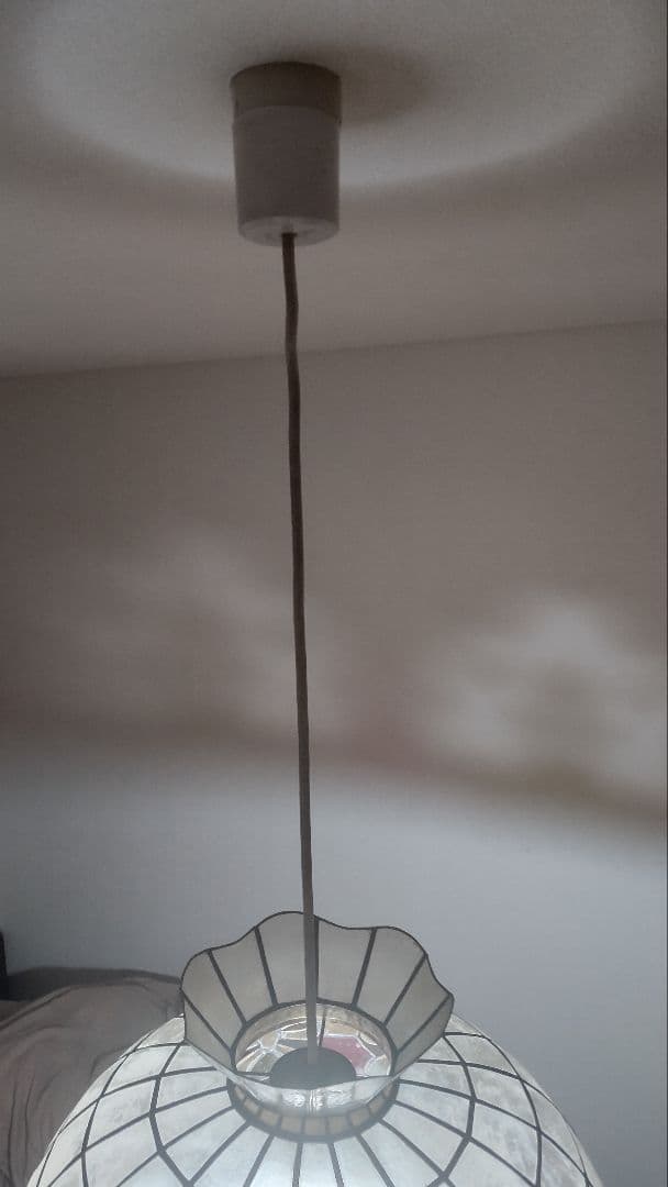 ペンダントライト 照明 昭和レトロ シェードライト シェルステンド