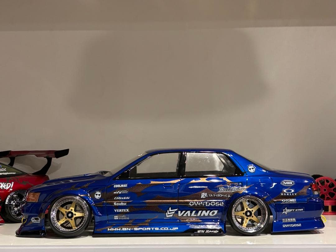 ラジコンボディ パンドラRC BNスポーツ トヨタ クレスタ 塗装済未走行