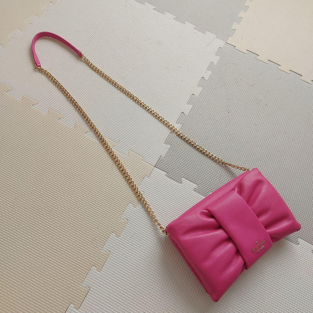 kate spade ピンク ショルダーバッグ