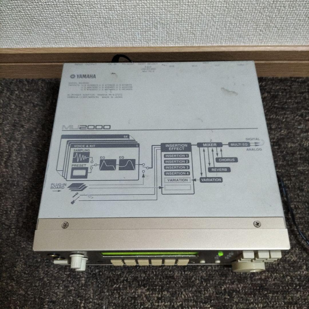 音源モジュール TONEGENERATOR MU2000 MU-2000　ヤマハ