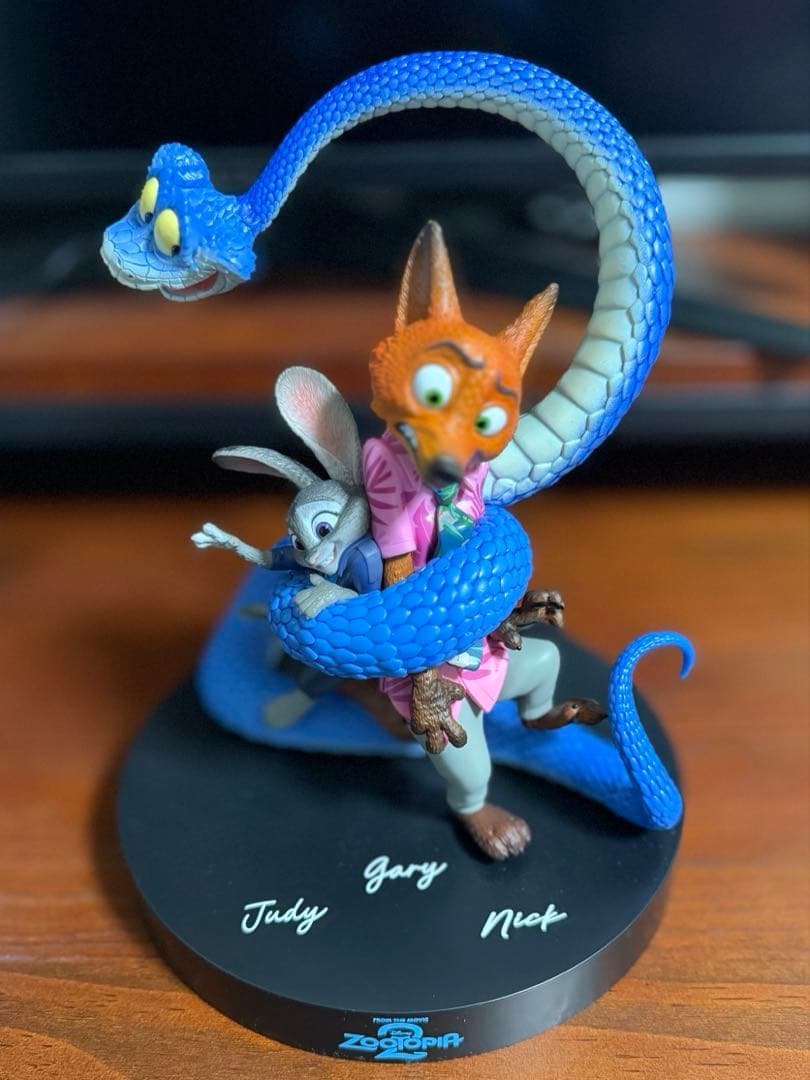 ズートピア 2 ハッピーくじ A賞 フィギュア ジュディ ニック 美品 即日