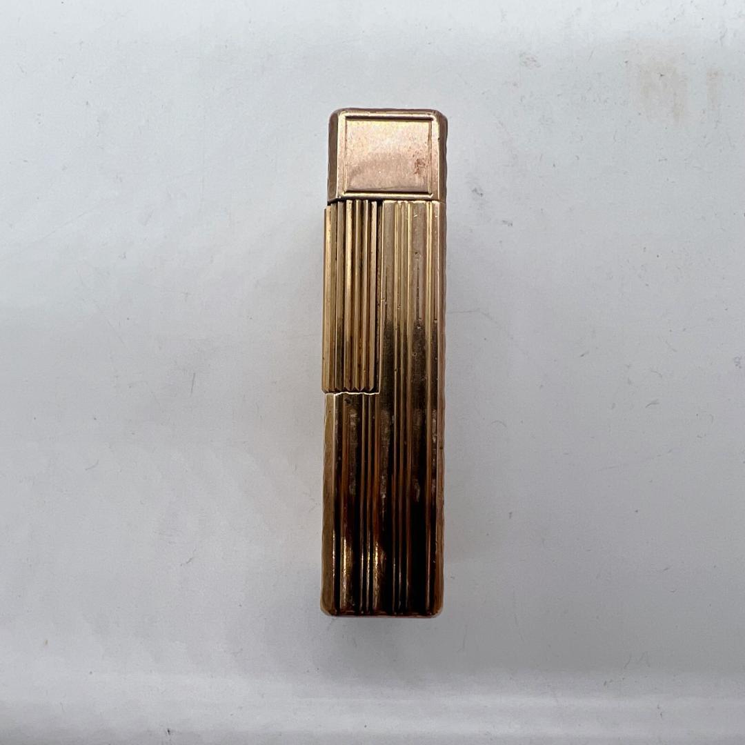 【DOPUNT】 デュポン　ギャツビー　ストライプ　ガスライター　開閉音有り