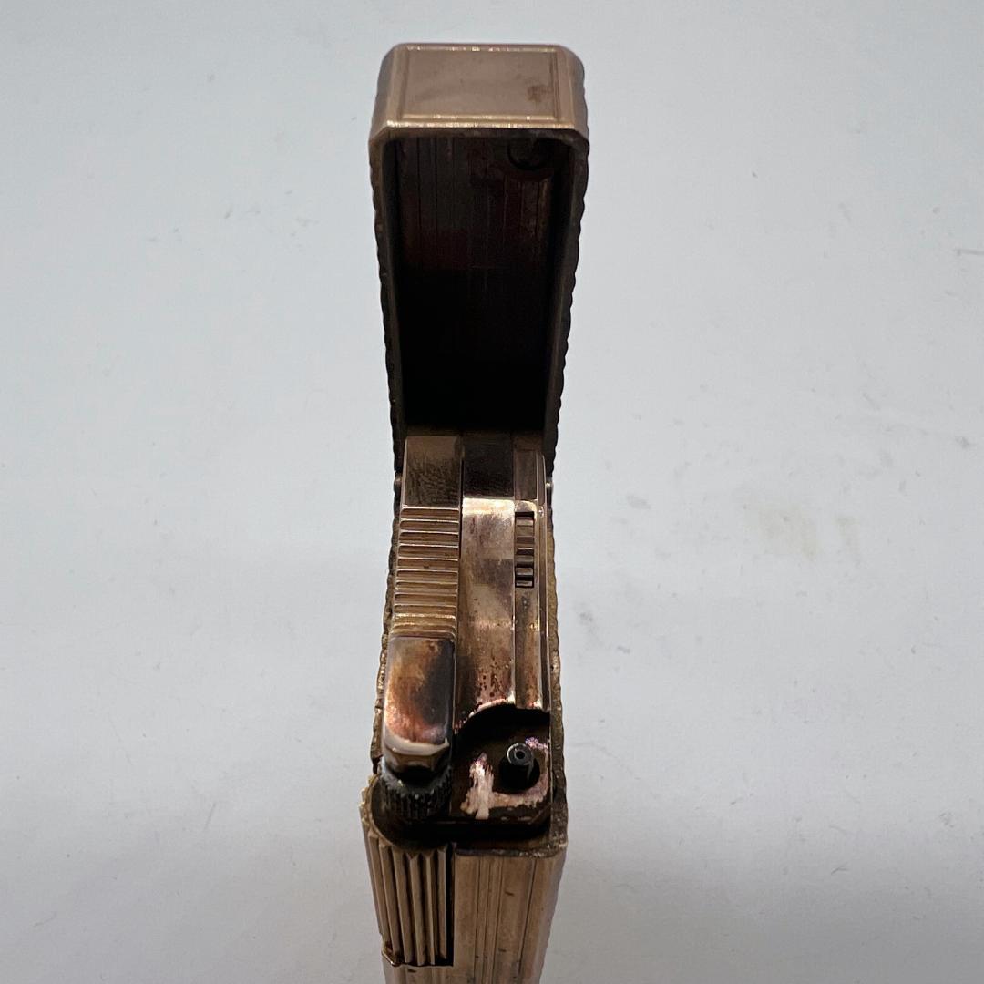 【DOPUNT】 デュポン　ギャツビー　ストライプ　ガスライター　開閉音有り