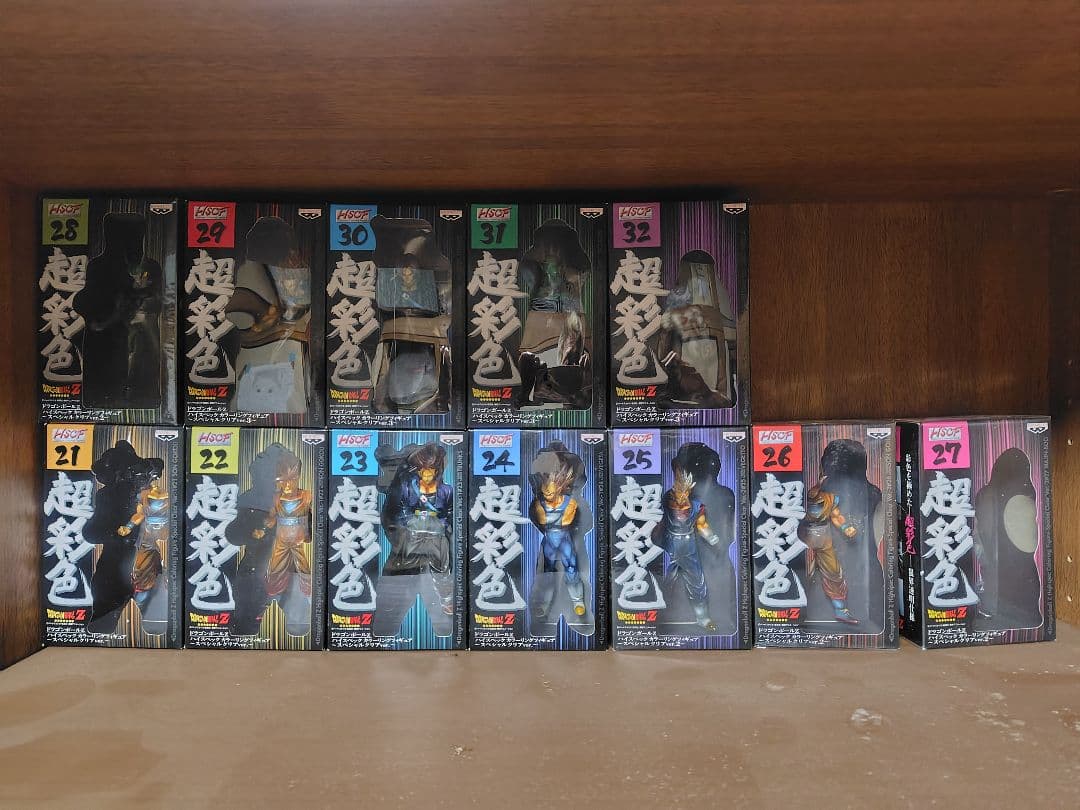 ドラゴンボールZ 超彩色 ハイスペックカラーリング フィギュア32体おまけ6体
