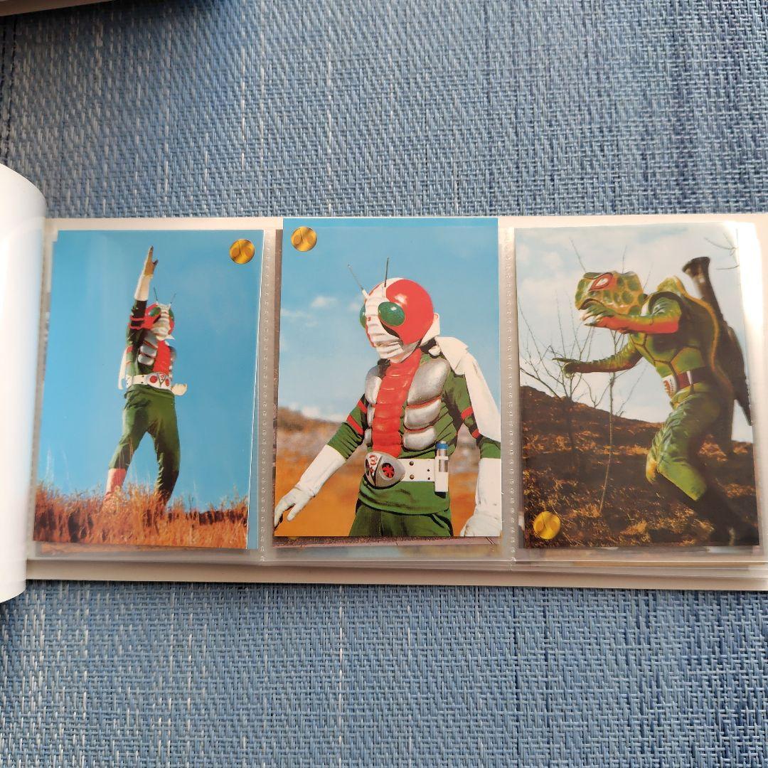 仮面ライダーカード復刻版436枚 仮面ライダーＶ3カード復刻版72枚+アルバム付