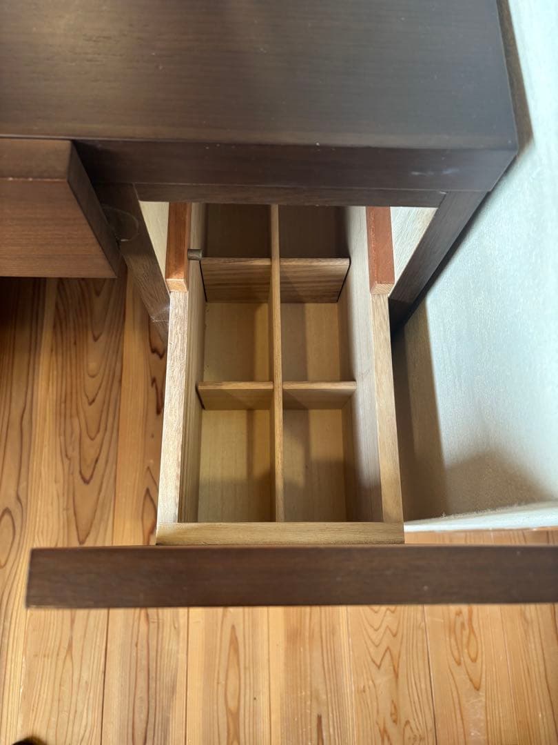 木製ドレッサー・鏡台 ウォールナット 府中家具