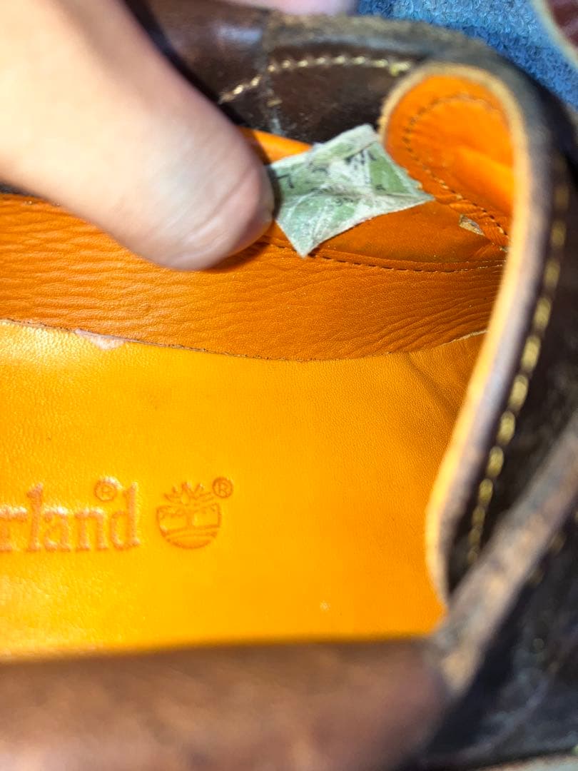 Timberland 3eye モカシン　ブラウン 25cm UK7.5