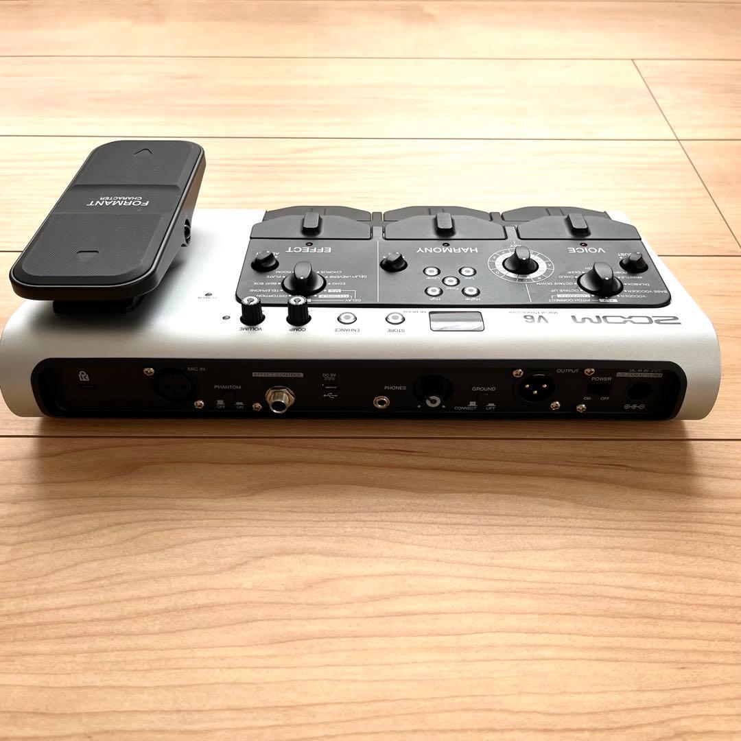 ZOOM ズーム　V6 Vocal Processor エフェクター　マイク付き