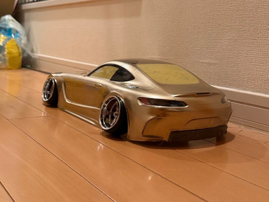 タミヤ ラジコン RC MERCEDES-AMG GT3 塗装済 スペアボディ