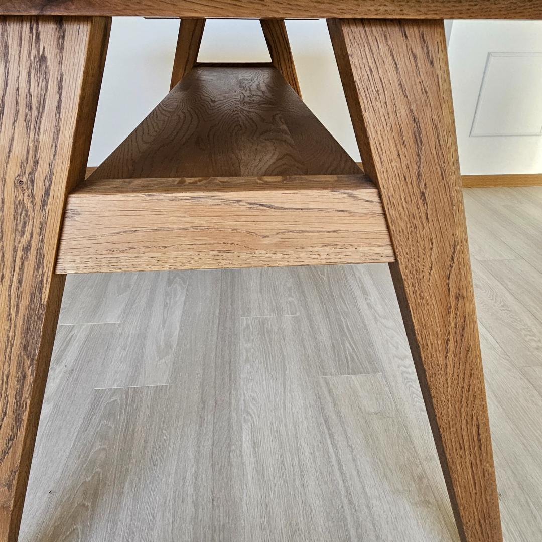 unico Addy 木製 ダイニングテーブル　W1350