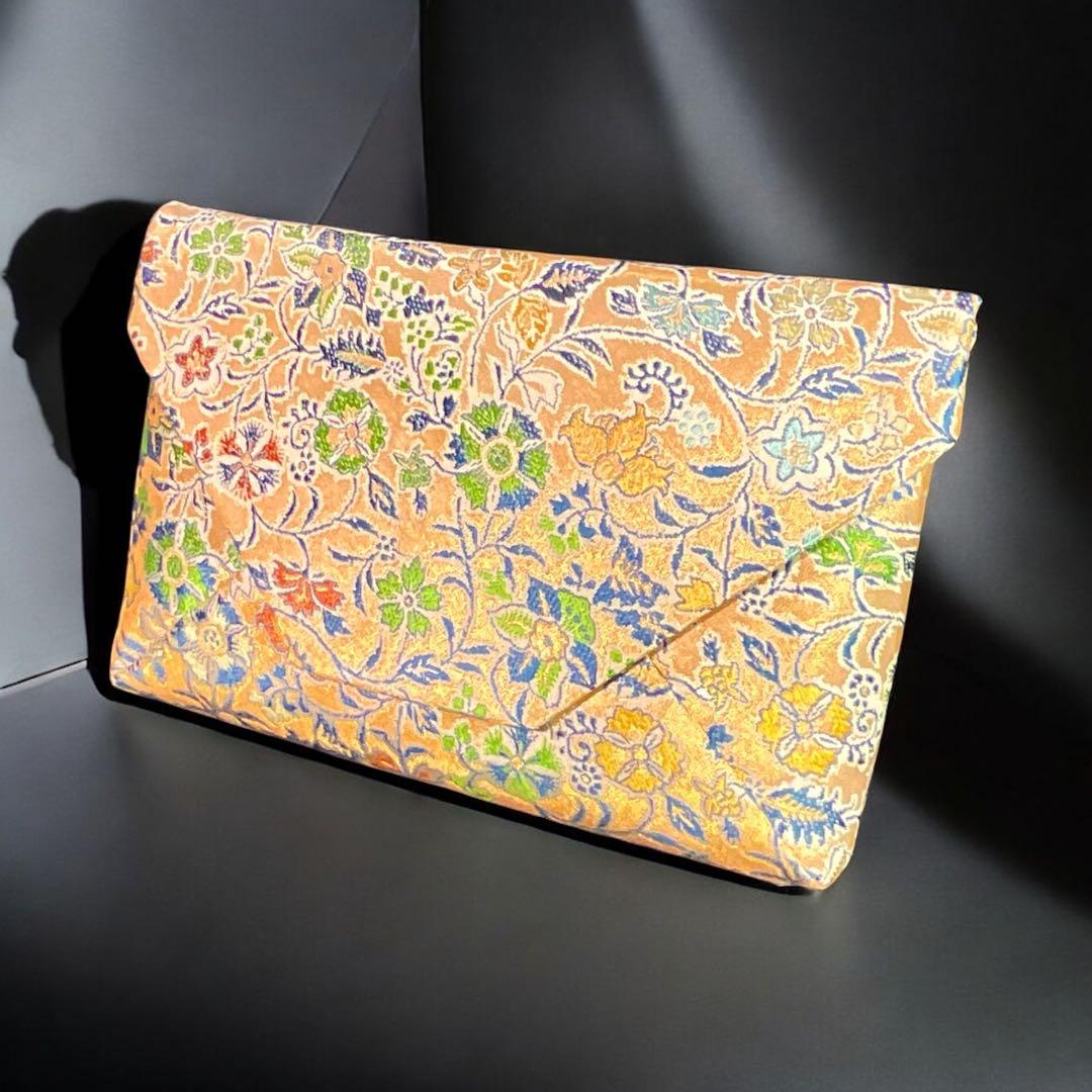 京都発 錦匠 龍村美術織物 / 数奇屋袋 早雲寺文台裂 ⭐️【日本製