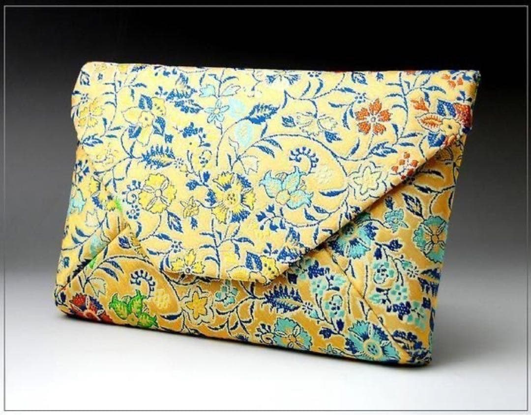 京都発 錦匠 龍村美術織物 / 数奇屋袋 早雲寺文台裂 ⭐️【日本製