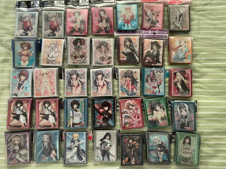 キャラクタースリーブ 大量出品 新品未開封 SAO リゼロ 俺ガイル バラ売り