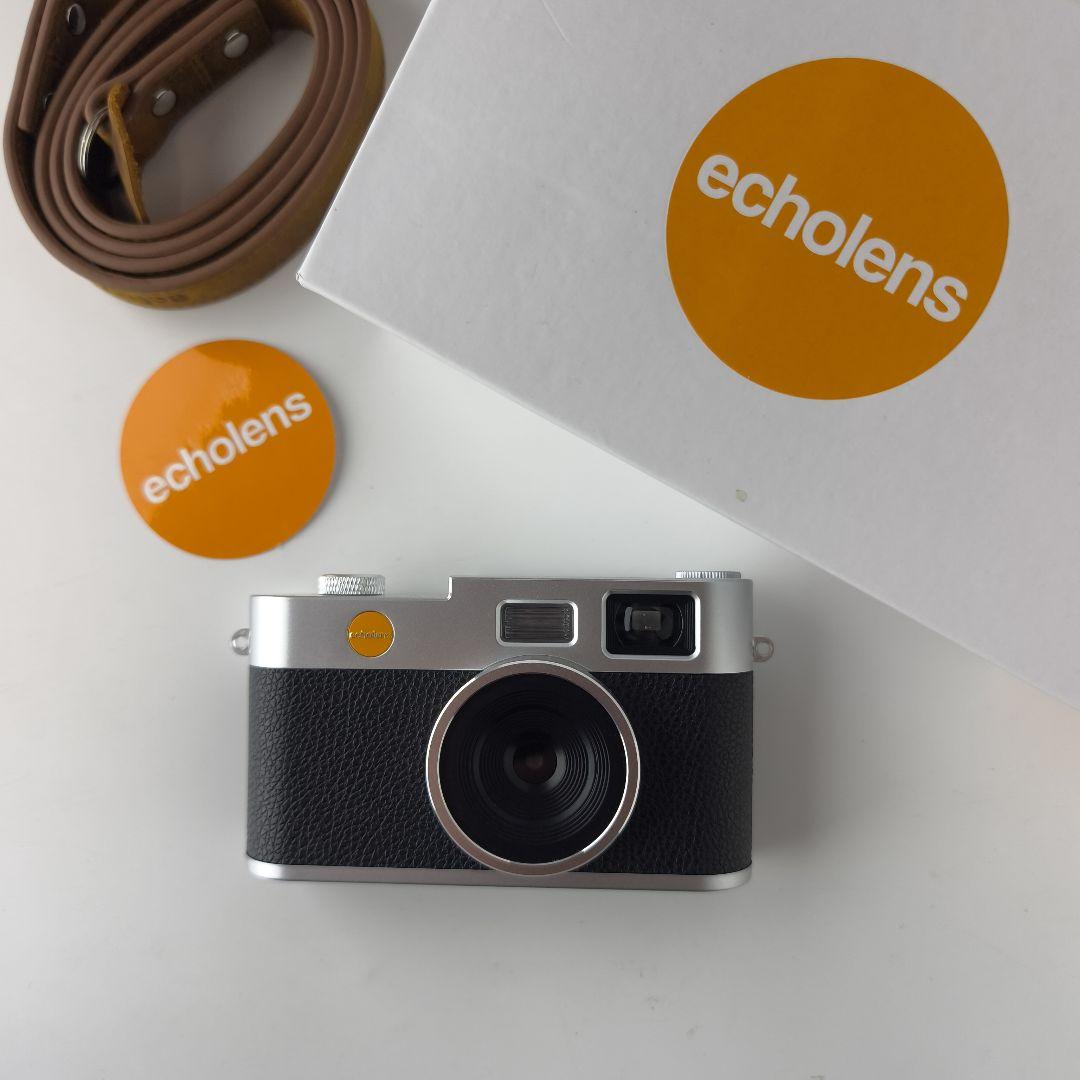 echolens cameraコンパクトデジタルカメラ シルバー/ブラック - メルカリ