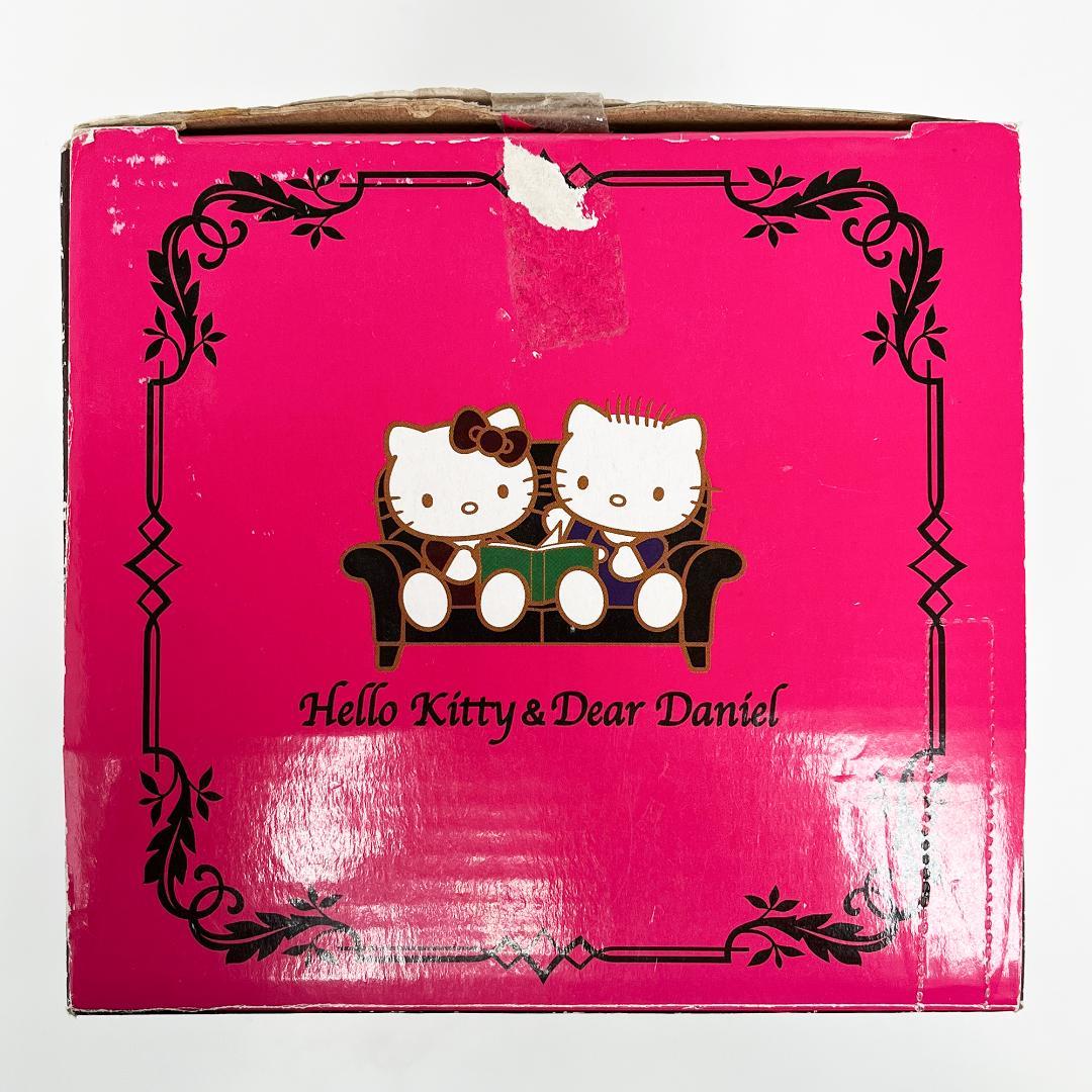 希少 ハローキティ アクションレトロラブ本棚古時計