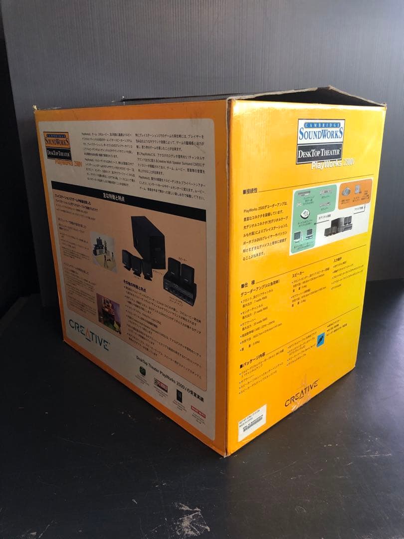 未使用品】CREATIVE DESKTOP THEATER 2500V - メルカリ