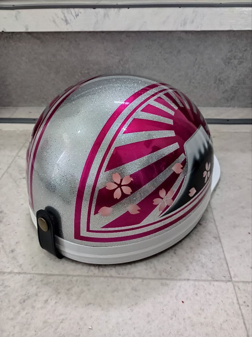 カスタムコルク半　シルバーラメ✘Candyピンク富士日章　桜花