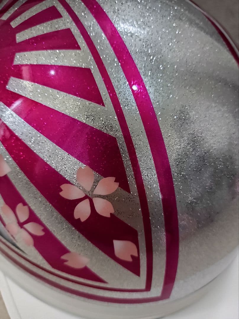 カスタムコルク半　シルバーラメ✘Candyピンク富士日章　桜花