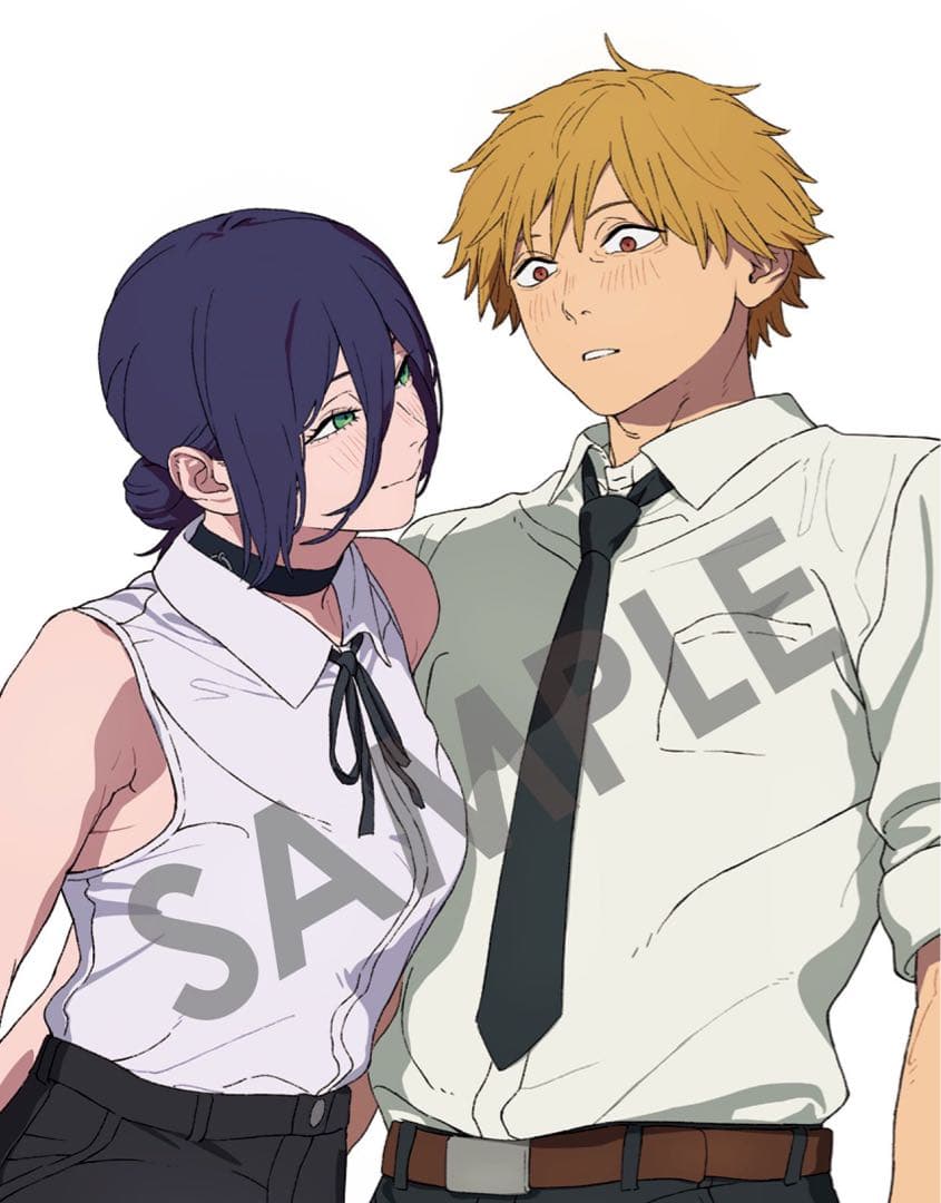 チェンソーマン 劇場版 レゼ篇 レゼ デンジ A3ポスター 非売品 9月特典 台湾限定 劇場版 チェンソーマン レゼ編 特典A3ポスター Dolby 劇場版