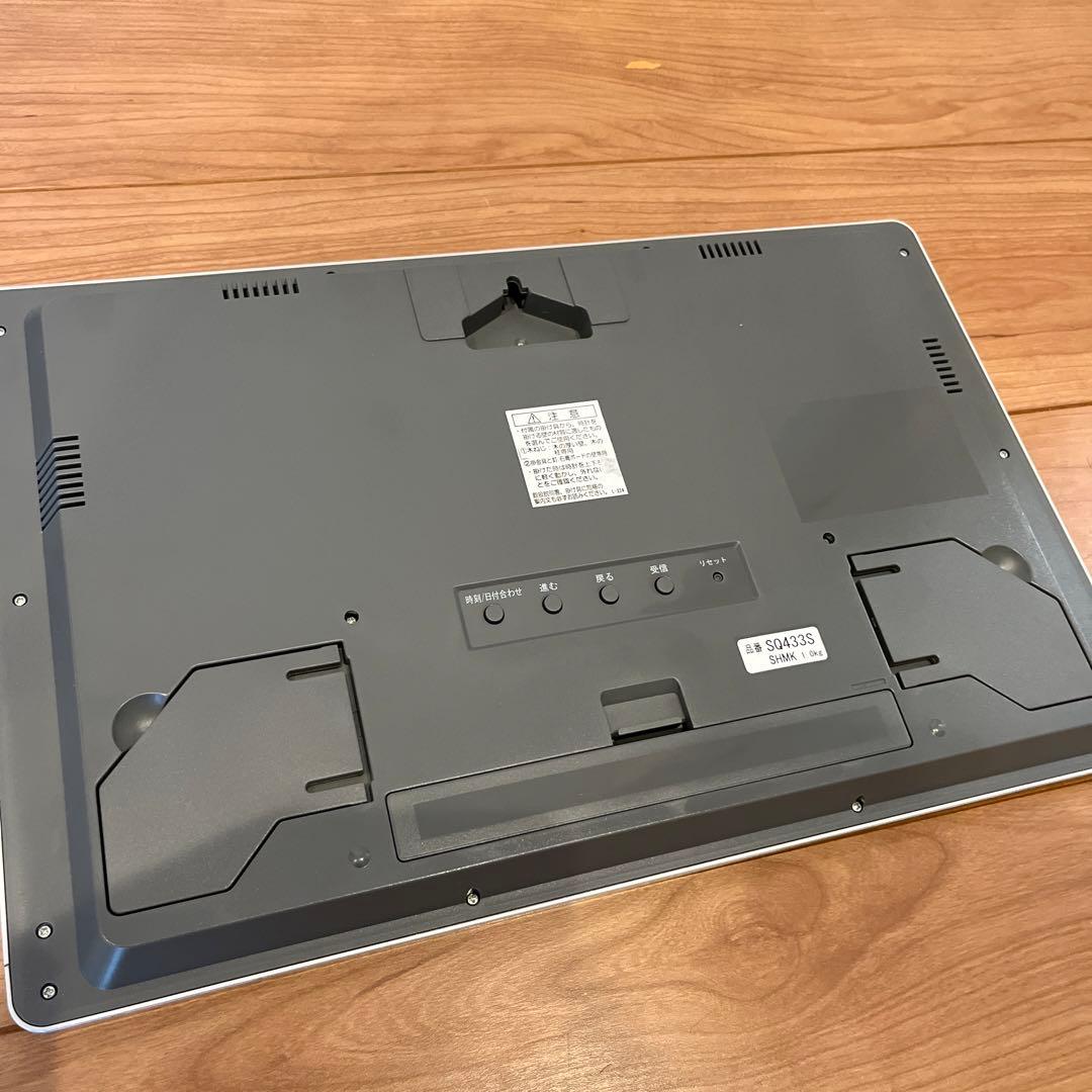 セイコー電波置き掛時計　大型