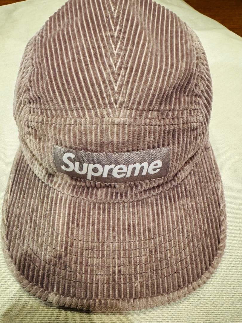 25FW Supreme Corduroy Camp Cap Grey - メルカリ