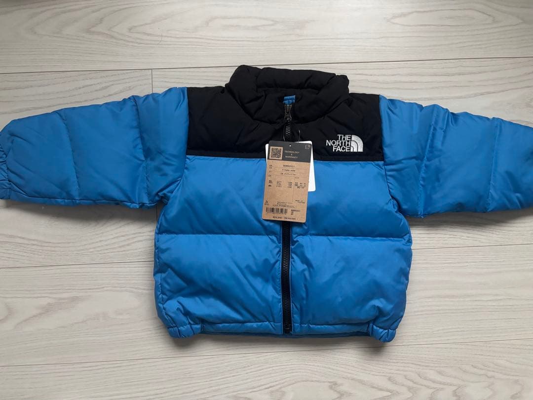 THE NORTH FACE ダウン90cm 【新品・未使用】 水色/黒
