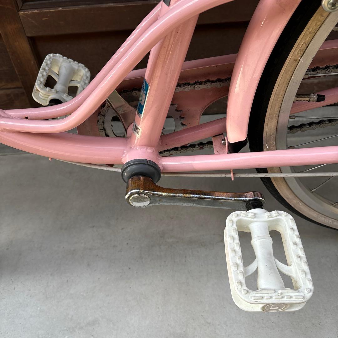 mathyou　ブリヂストン 22型 子供用自転車 リリーベル　ピンク