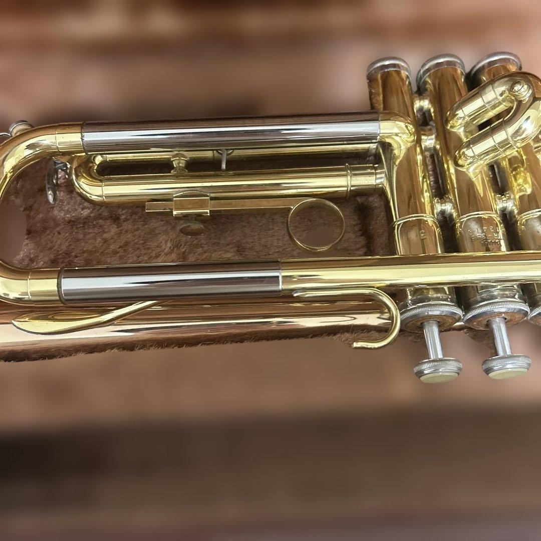 希少✨YAMAHA トランペット　YTR-333 赤ベル ハードケース付き 名機