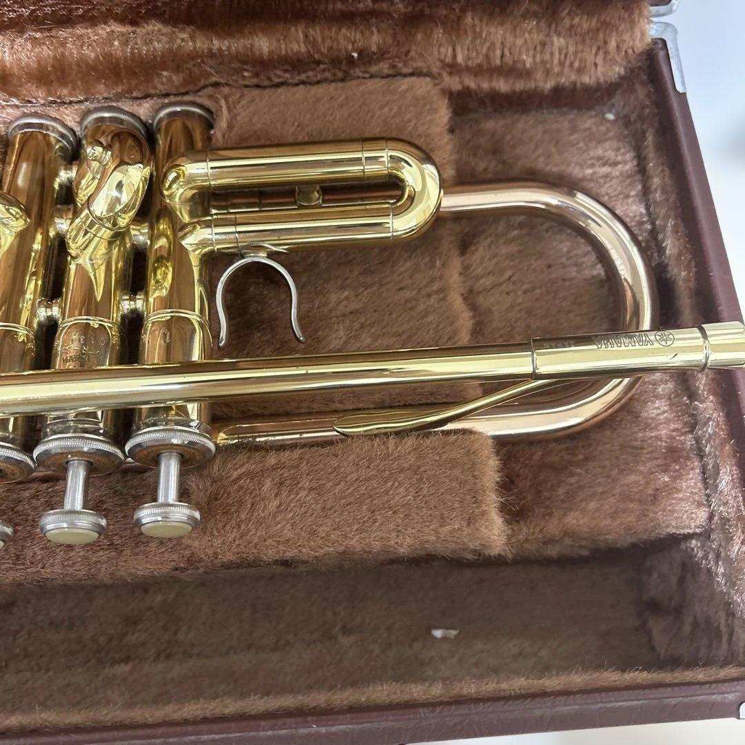 希少✨YAMAHA トランペット　YTR-333 赤ベル ハードケース付き 名機