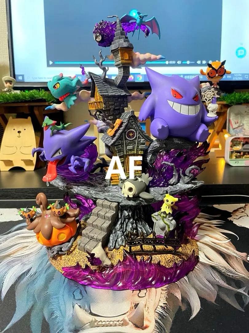 32cm ポケモン ゴーストタイプ ゲンガー フィギュア ガレージキット