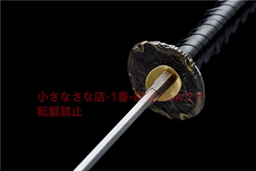 武具　刀装具　日本刀　模造刀　 肋差   短刀 【御魂】 文様鋼ねじれ紋様侍刀