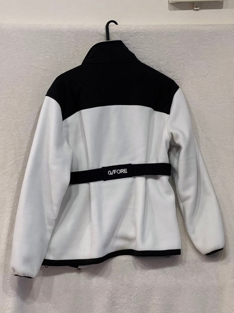 G/FORE フリースジャケット ブラック・ホワイト