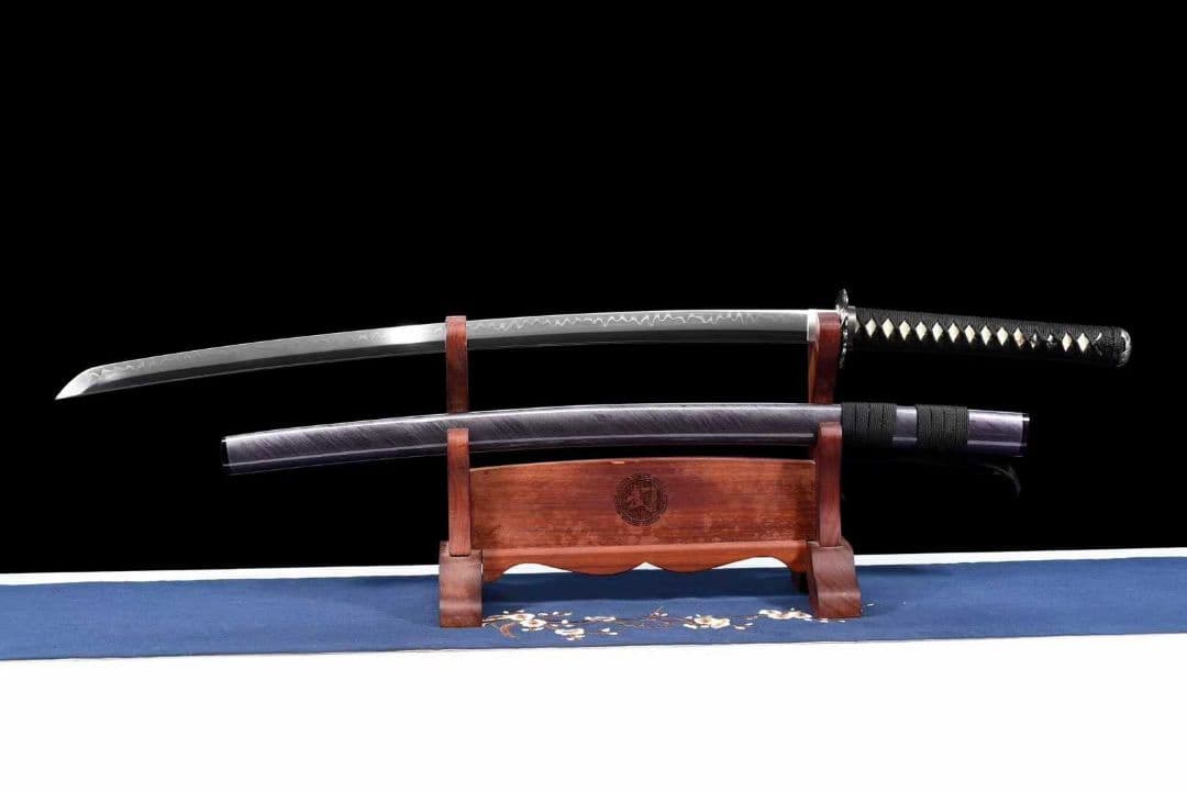 t20080107d.JPG 日本刀用鞘 鞘のみ 2尺4寸用 黒石目塗り