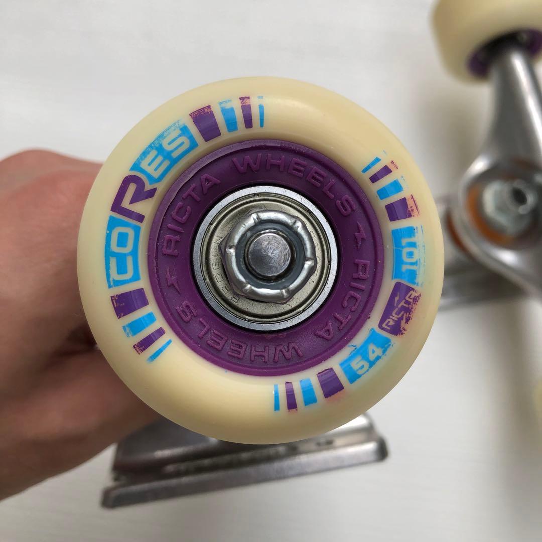 美品 スケートボード トラック ホイール セット