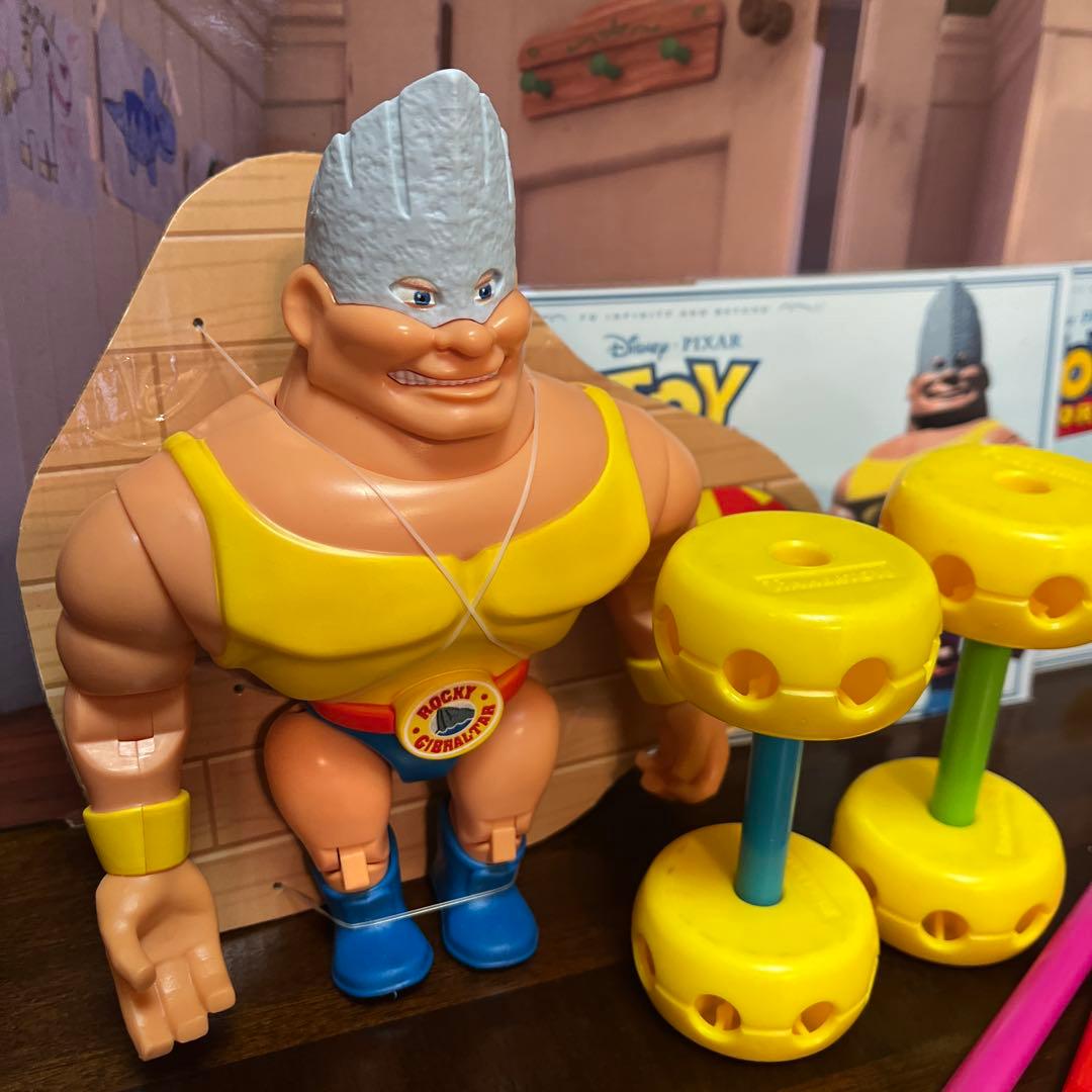 トイストーリー ロッキー フィギュア+カスタマイズ証明 +重み