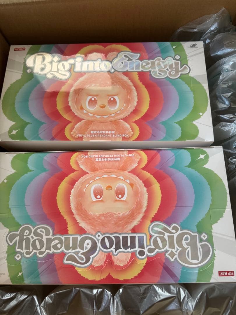 正規品・未開封　Labubu Big into Energy 1アソートボックス Big into Energy ラブブ アソート 1BOX 正規品】Big into Energy