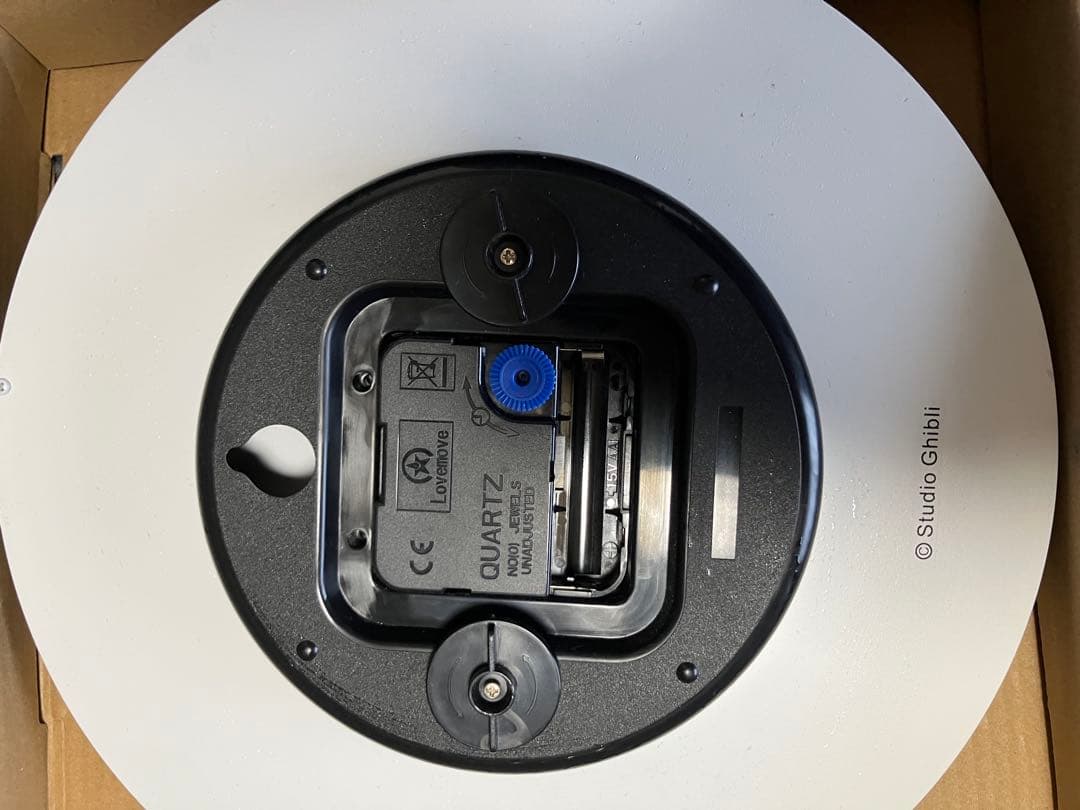 トトロ　バス停看板時計