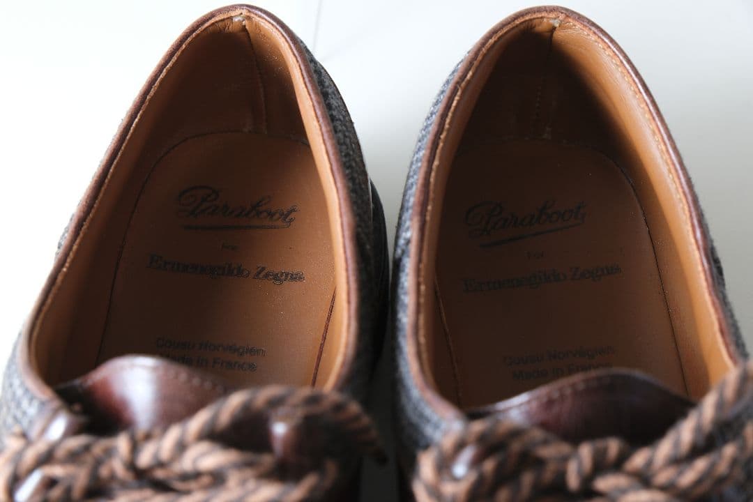 美品　paraboot　パラブーツ　ミラボー　ゼニア別注　39