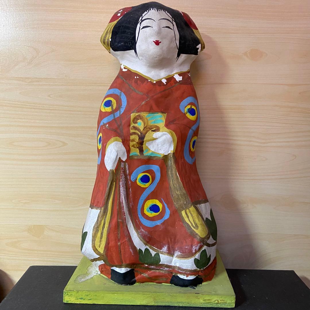 郷土玩具】【廃絶】青森張子 花魁