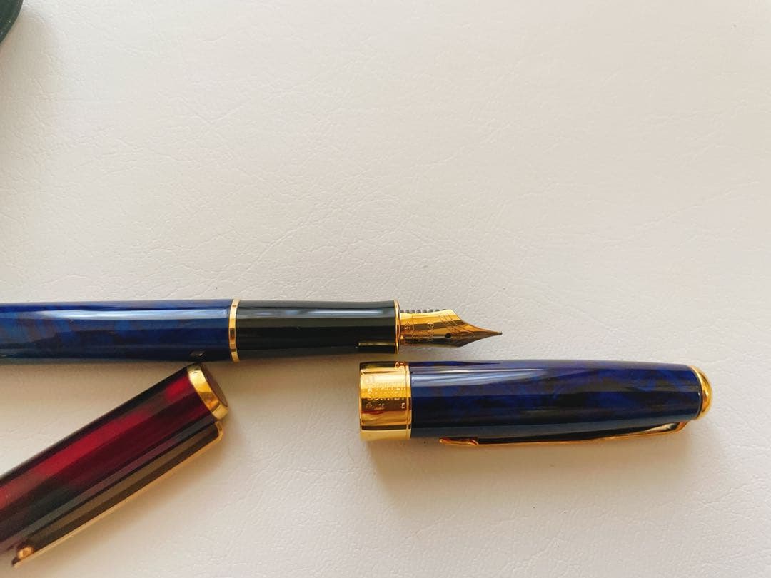 未使用】Parker 万年筆 ソネット18K ベラージュプラチナ