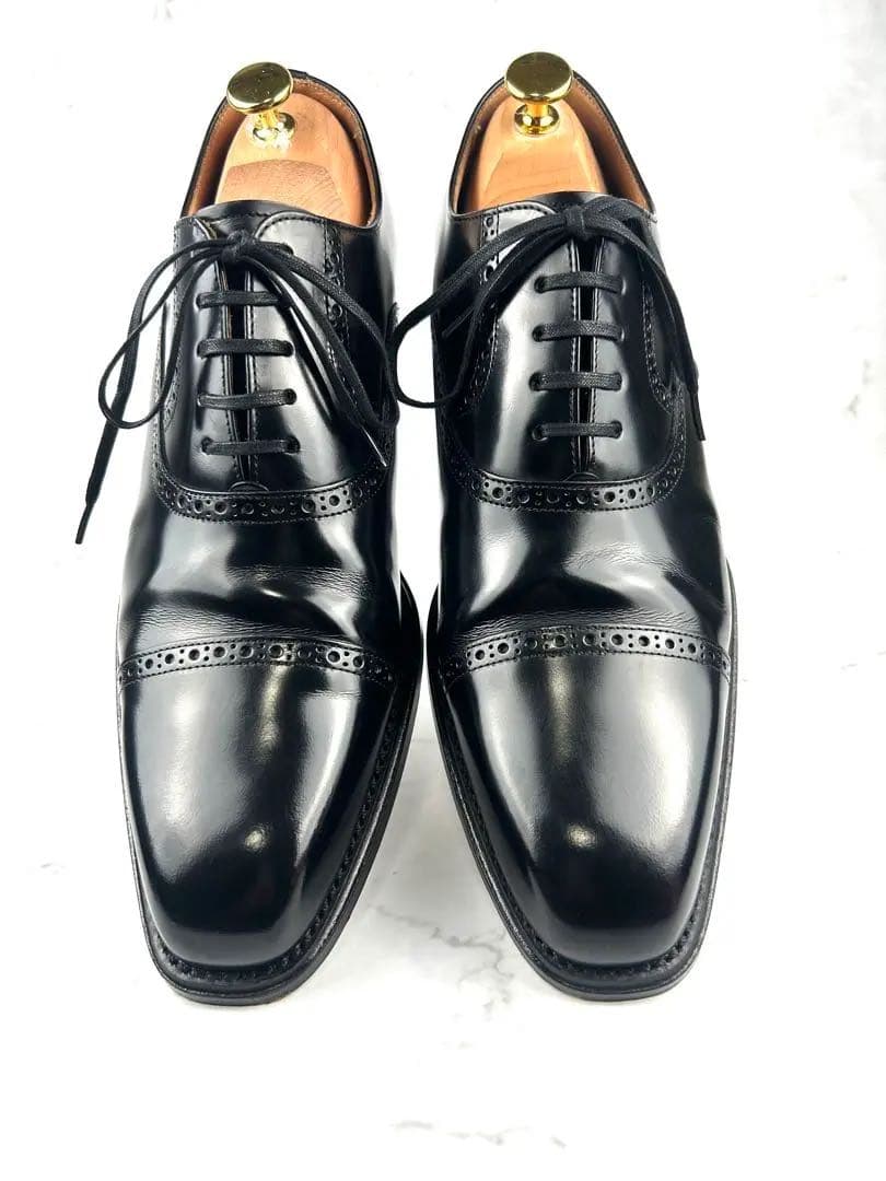 美品 リーガル ビジネスシューズ 122R ストレートチップ 26cm 黒