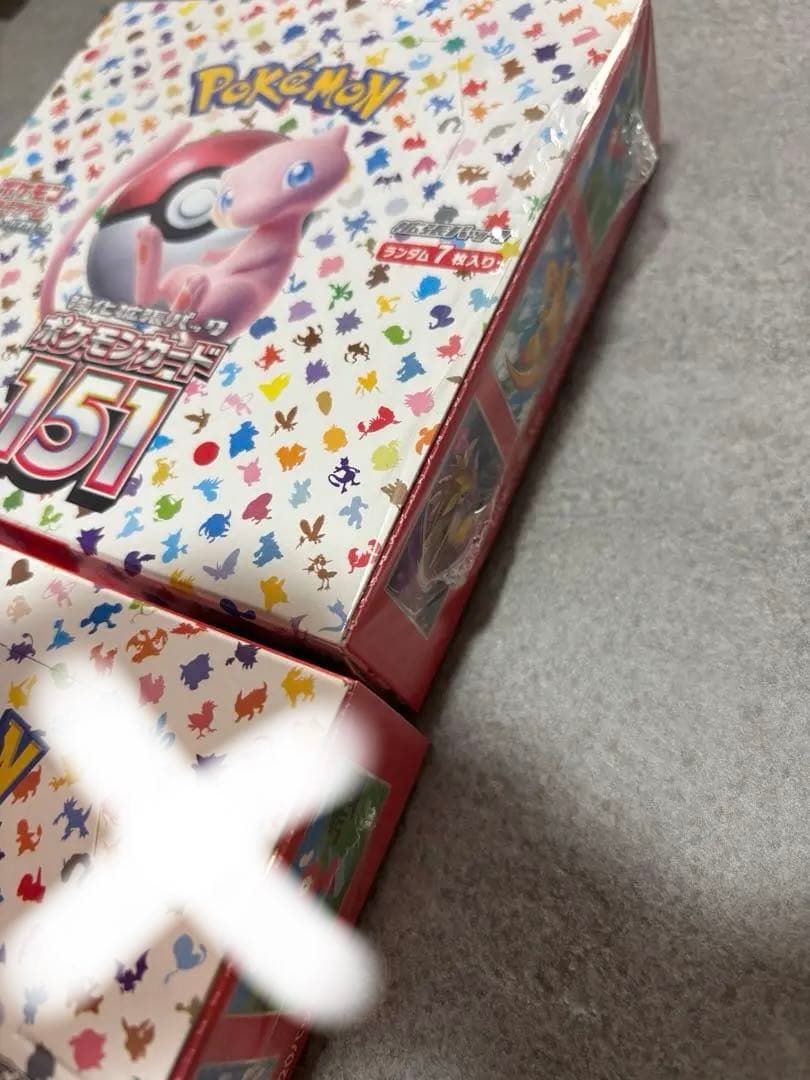 ポケモンカード151 1BOXシュリンク付き未開封