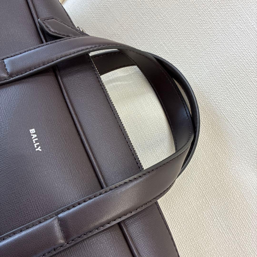 BALLY ダークブラウン ブリーフケース　ビジネスバッグ